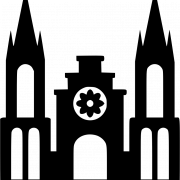 Catholic Silhoutte PNG Free Image