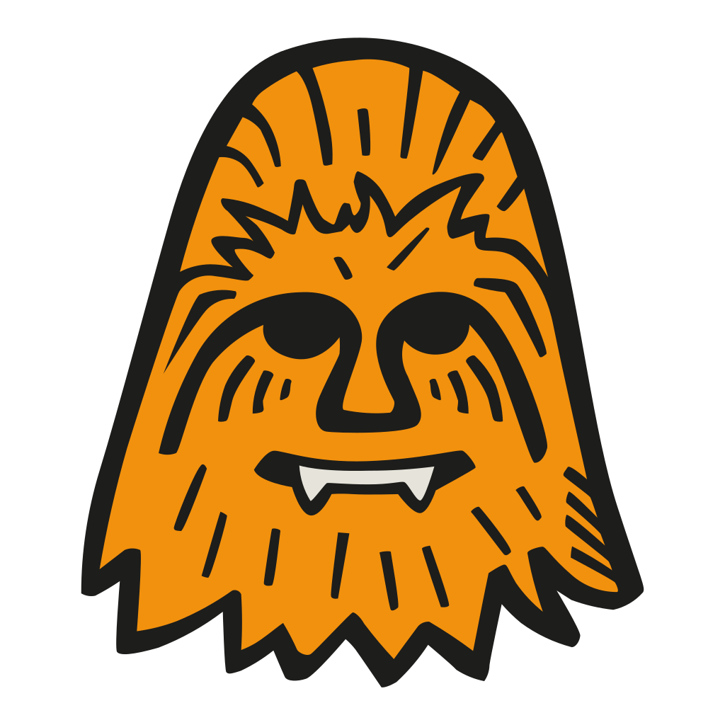Chewbacca Face PNG File