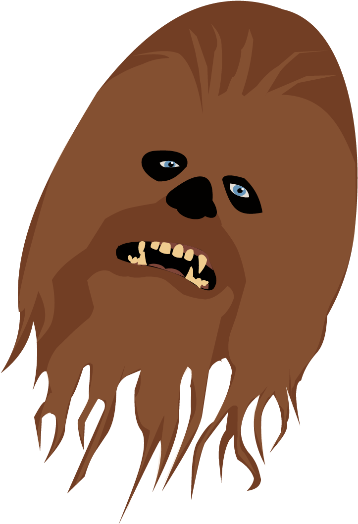 Chewbacca Face PNG