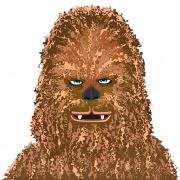 Vector Chewbacca PNG