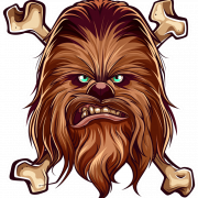 chewbacca vector png รูปภาพ