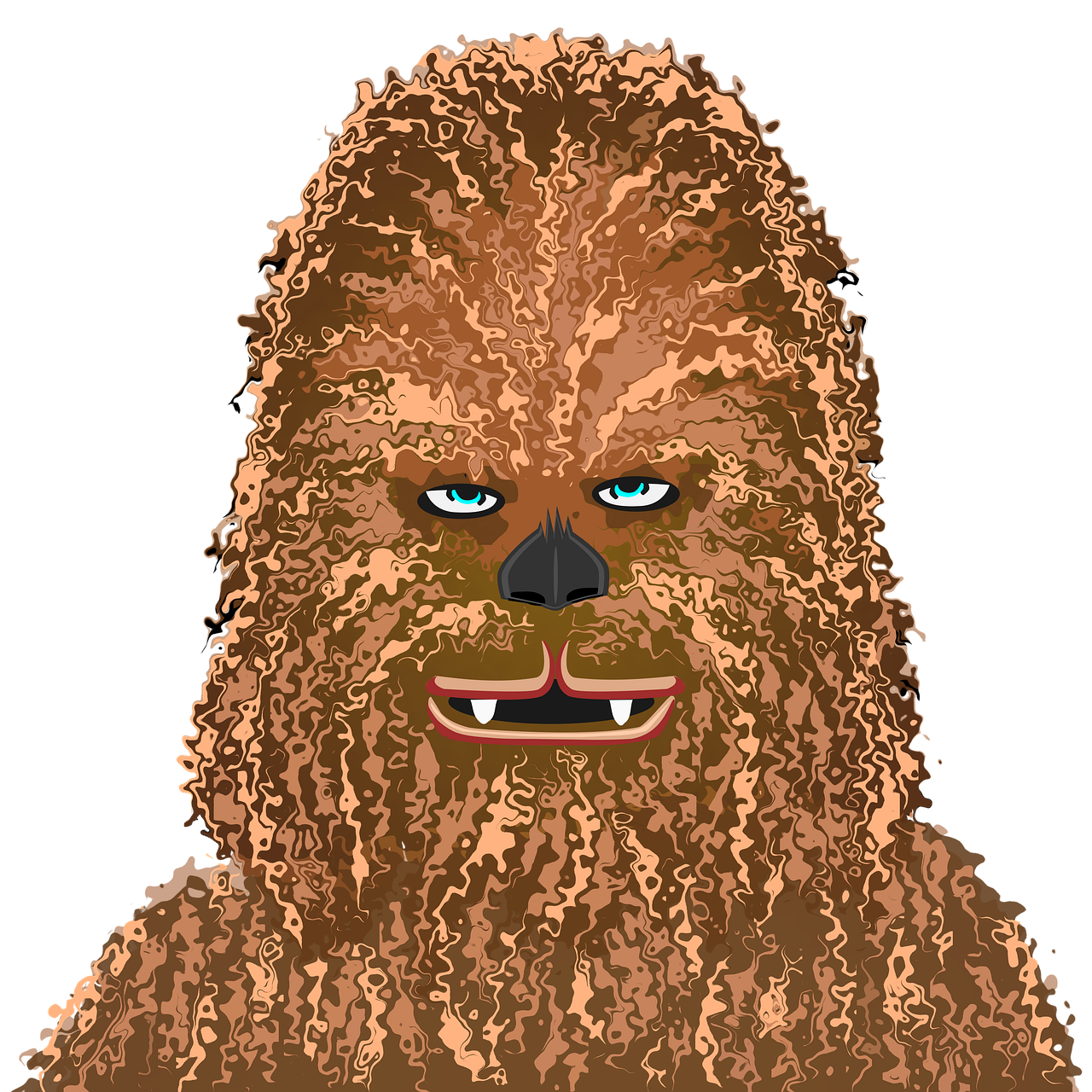 Chewbacca Vector PNG
