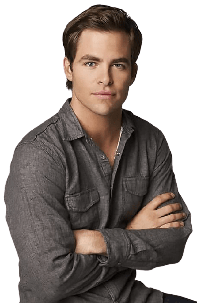 Chris Pine Actor PNG Clipart