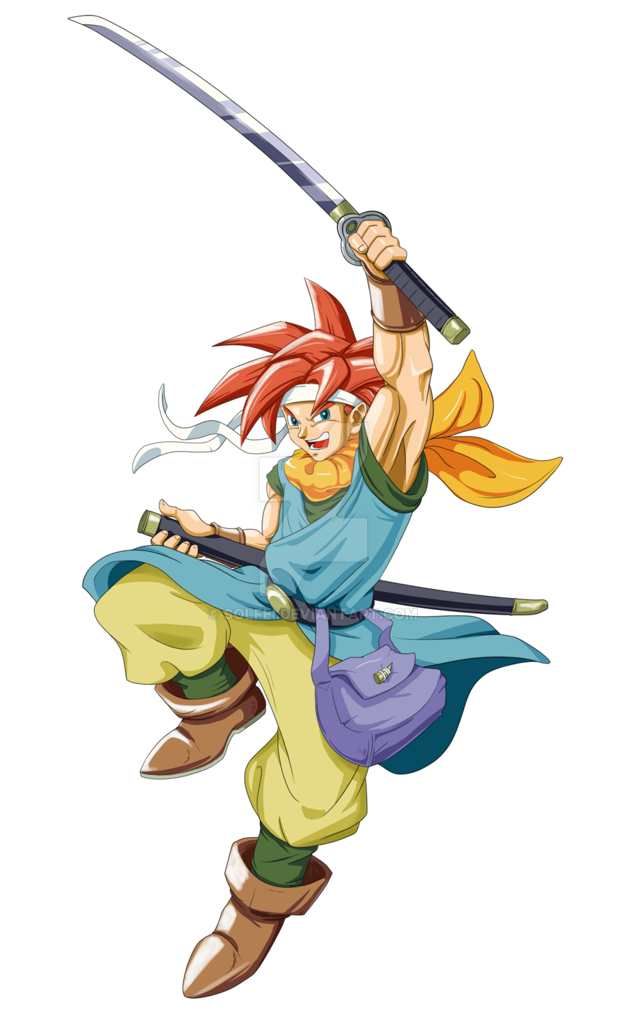 Chrono Trigger Character PNG Picture