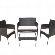 Classy Garden Furniture PNG Image