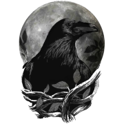 Corone Raven Bird PNG File Download Free