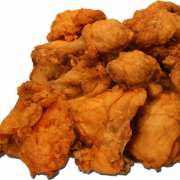 File di immagine PNG di pollo fritto croccante