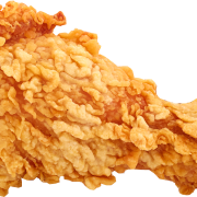Foto de HD transparente de pollo frito crujiente