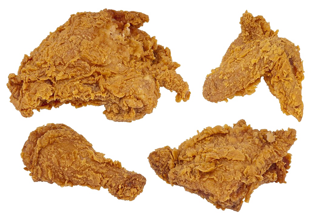 Crispy Fried Chicken Transparent