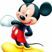 Cute Mickey Mouse PNG Clipart