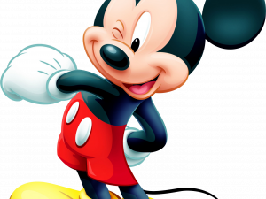 Cute Mickey Mouse PNG Clipart