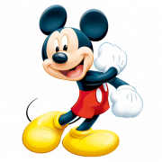 Cute Mickey Mouse PNG File Download Free