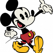 Cute Mickey Mouse PNG Free Download