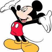Cute Mickey Mouse PNG High Quality Image