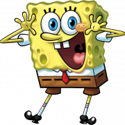 Cute SpongeBob PNG Image
