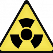 Danger Warning Circle Yellow Sign Radiation PNG Clipart