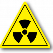 Danger Warning Circle Yellow Sign Radiation PNG Free Download