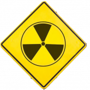 Danger Warning Circle Yellow Sign Radiation PNG HD Image