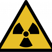 Danger Warning Circle Yellow Sign Radiation PNG Image File