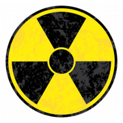 Danger Warning Circle Yellow Sign Radiation Transparent