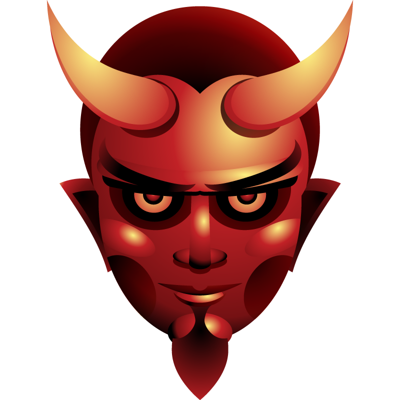 Devil face png téléchargement gratuit - PNG All