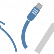 Transparan kabel kabel listrik