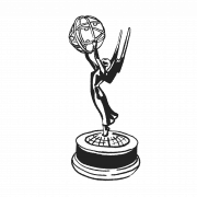 EMMY Awards Trophy PNG Arquivo