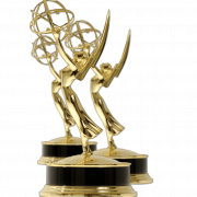 Trophée des Emmy Awards transparent