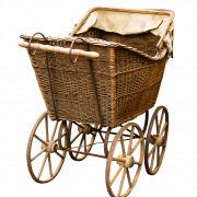 Empty Baby Basket PNG