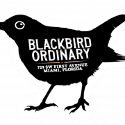 Flying Blackbird Transparent
