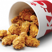 Fried Chicken Bucket PNG Image