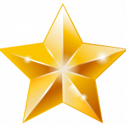 Golden Star PNG Free Download