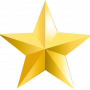 Golden Star PNG Free Image