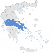 Greece Map PNG Pic