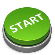 Green Start Button PNG
