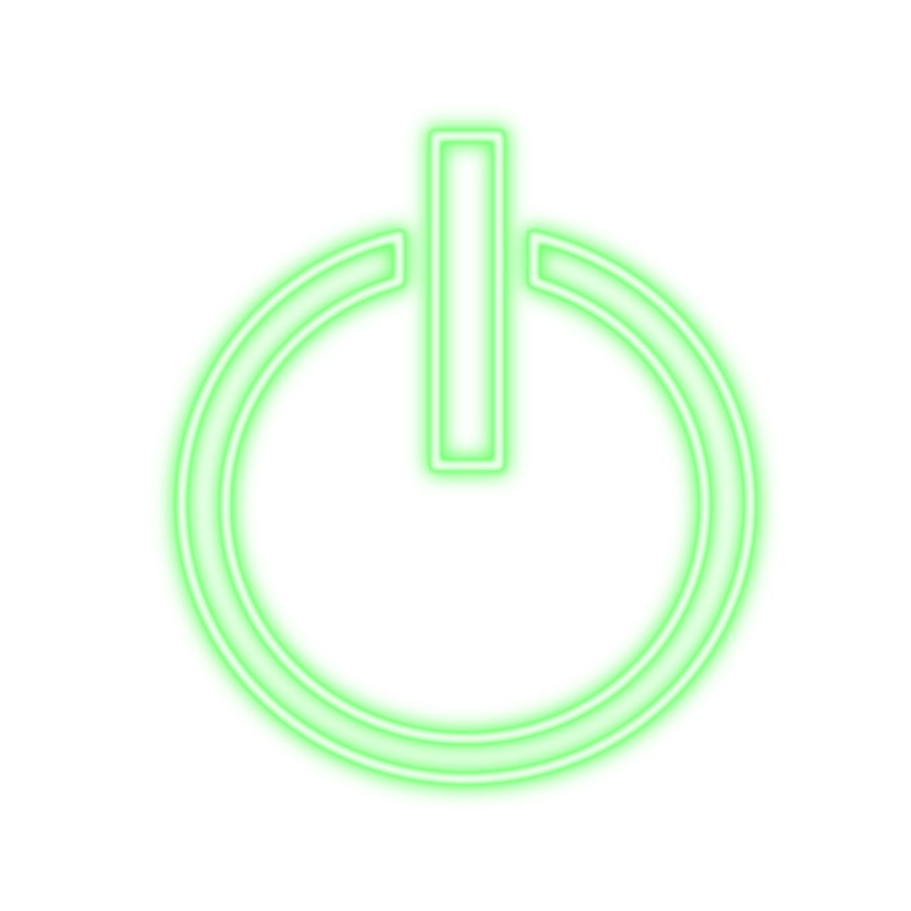 Green Start Button PNG Image