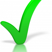 Green Tick PNG -bestand