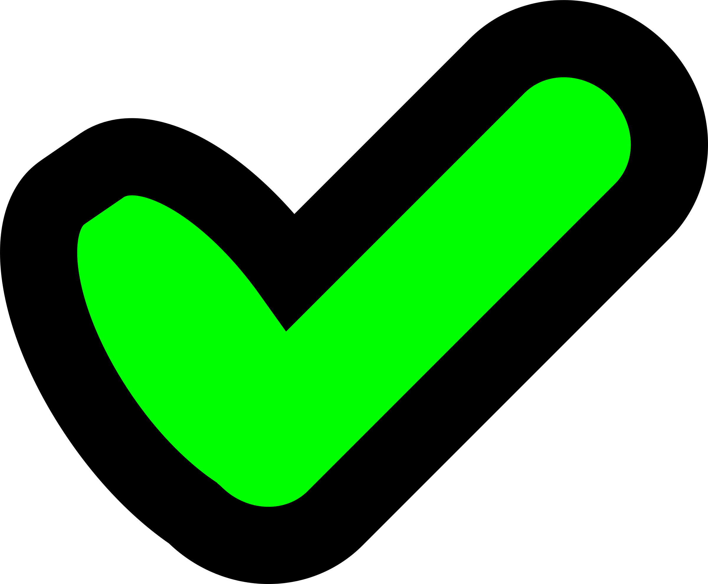 Green Tick PNG Picture