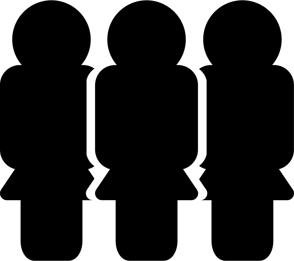 Group Silhoutte PNG Images