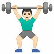 Gym Powerlifting PNG High Quality Image