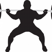 Gym Powerlifting PNG Image