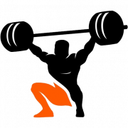 Gym Powerlifting PNG Image File