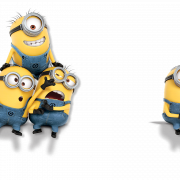 Happy Minions PNG File