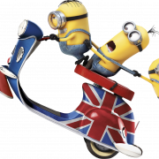 Happy Minions PNG Pic