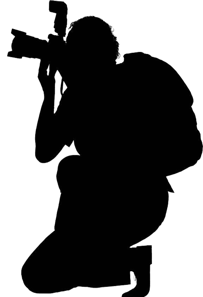 Journalist Silhouette PNG HD Image