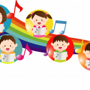 Kinder Regenbogen -PNG -Datei