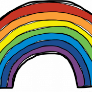Kids Rainbow Png gratis afbeelding