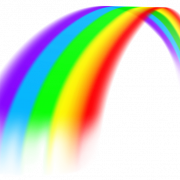 Vector de arco -íris infantis