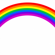 Archivo de imagen PNG de vector de arco iris infantil