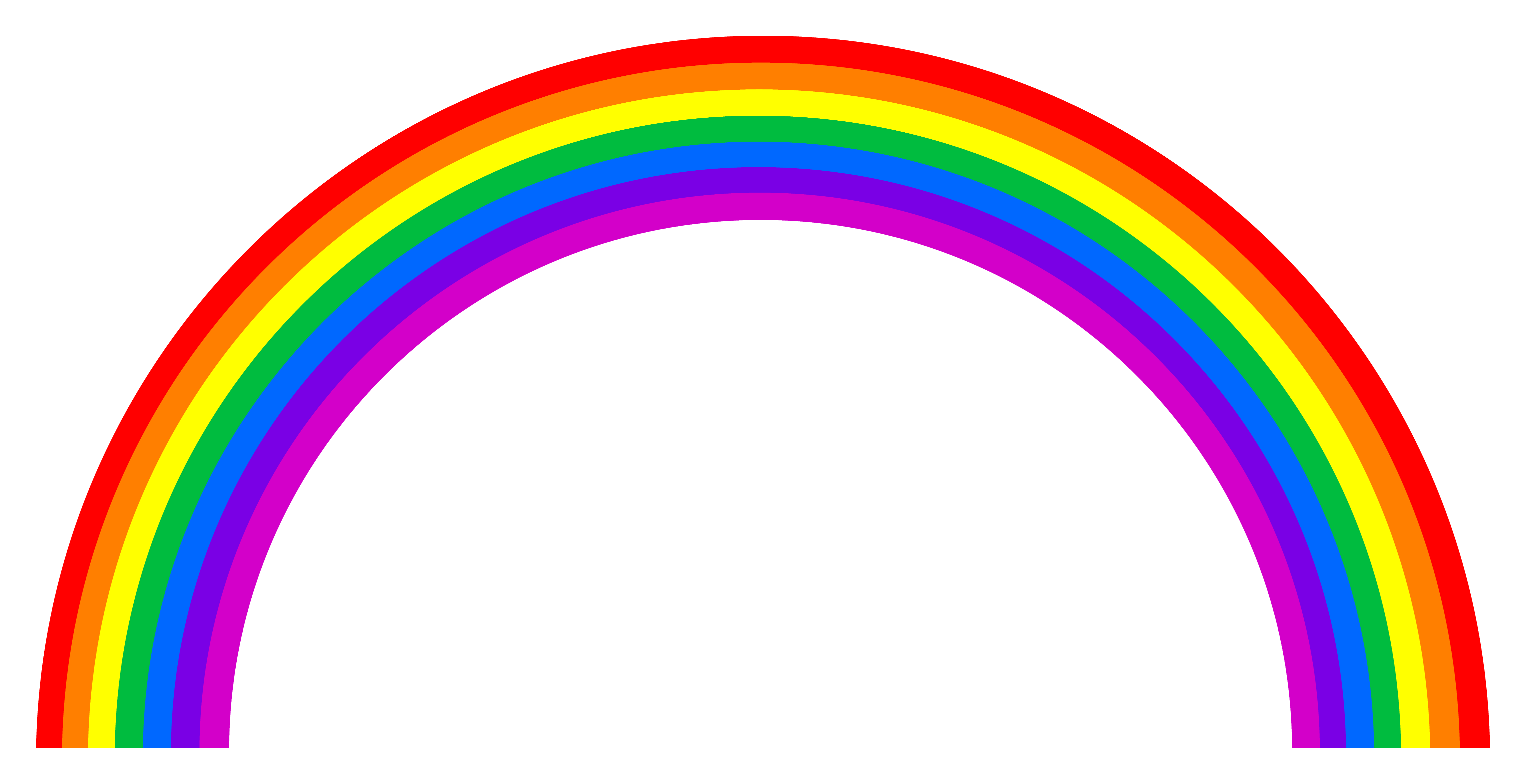 Kids Rainbow Vector PNG Image File